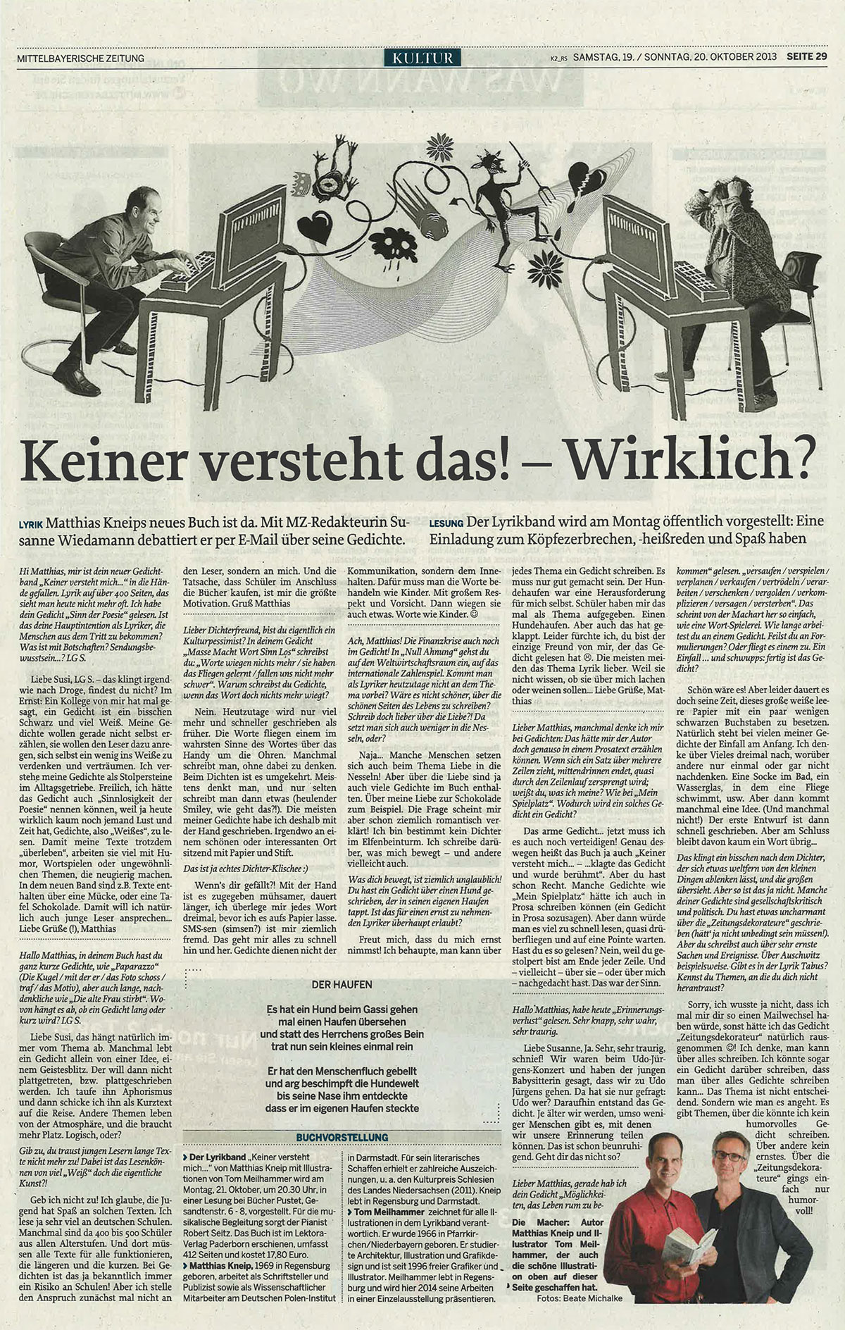 2013 10 Keiner versteht mich